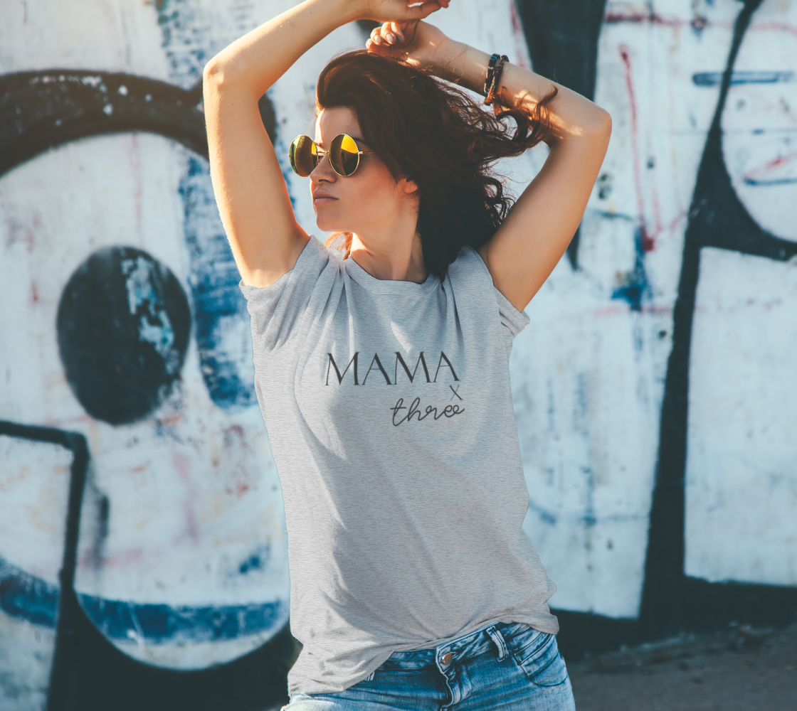 T-shirt | Mama x three