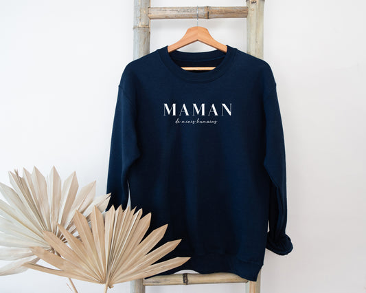 Crewneck | Maman de minis humains