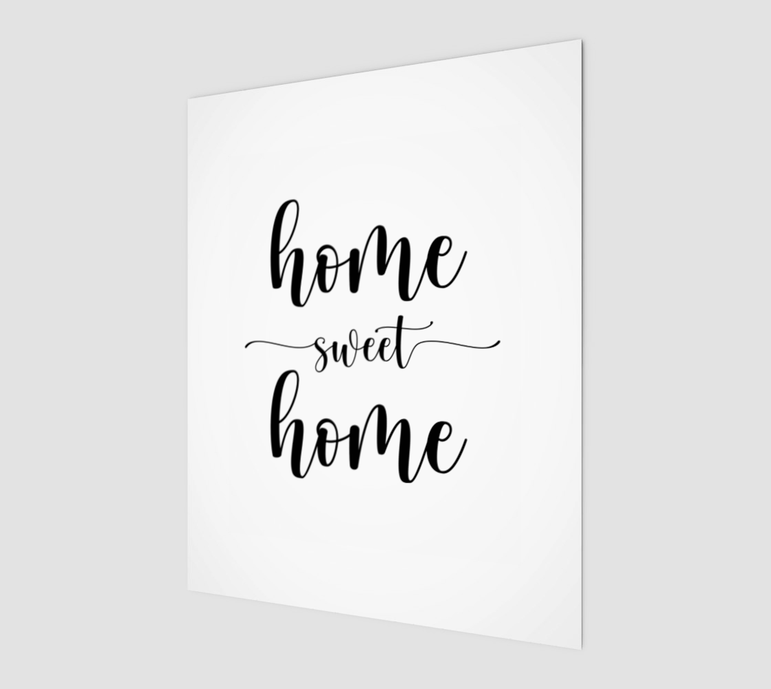 Affiche | Home sweet home