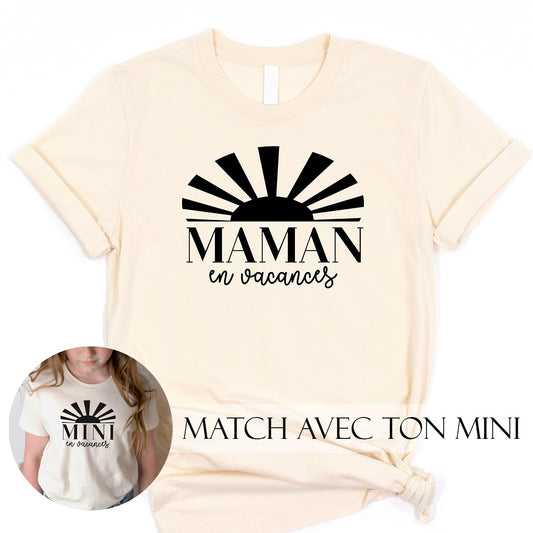 PRÉCOMMANDE T-Shirt | Maman en vacances